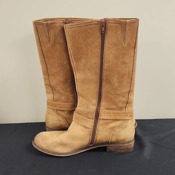 Gianni Bini Leather Boots 9M - Picture 4 of 15